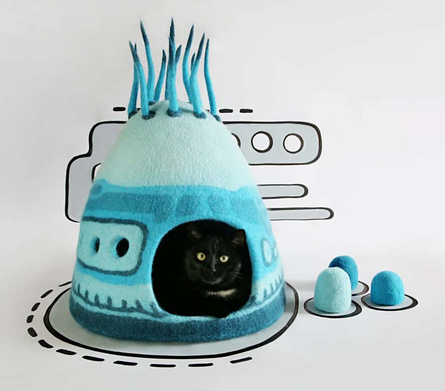 Сказочный домик для кота